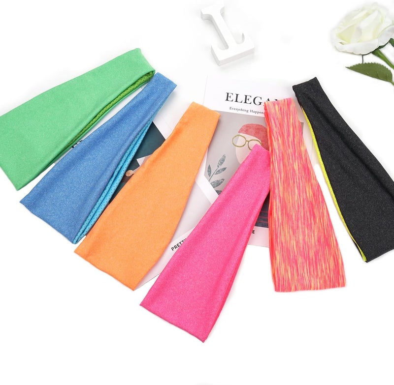 JOYOYO Kids Headbands Breathable Athletic Sweatbands Sports Headband for Girls and Boys Moisture Wicking Elastic Hairband for Toddler Children and Teenagers - Image 5